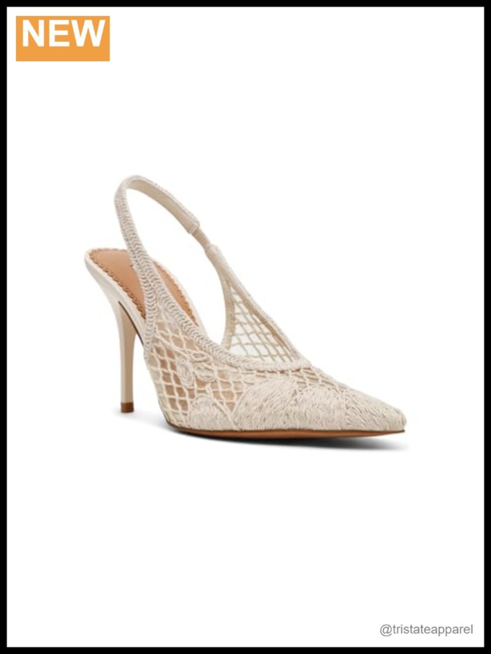 Steve Madden Andromeda Pointed Toe Stiletto Slingback Pump